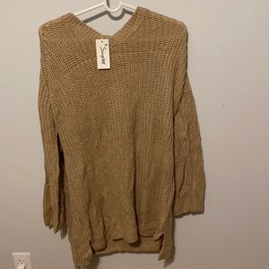 New belted dress sweater